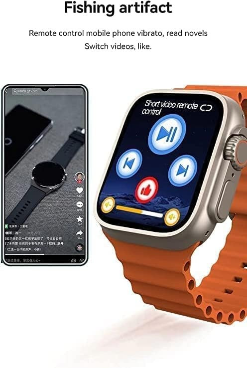 Orange X8 Ultra Smart Watch – Large Screen, NFC, Bluetooth & Cellular