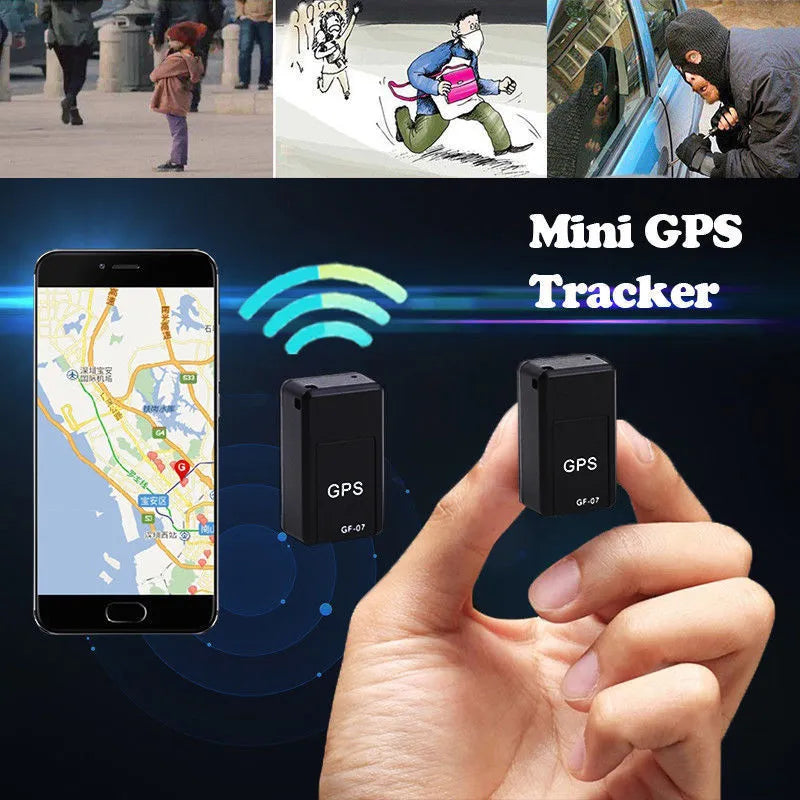 Mini GPS Car Tracker – Real-Time, Magnetic, Anti-Theft Locator