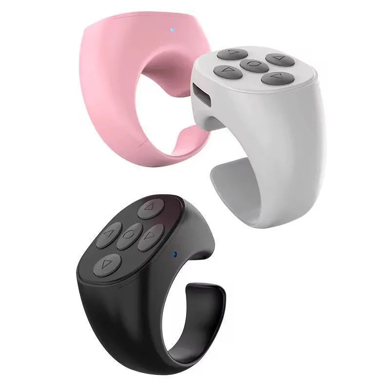 Wireless Bluetooth Remote Control Ring – Scroll, Selfie, Swipe & More
