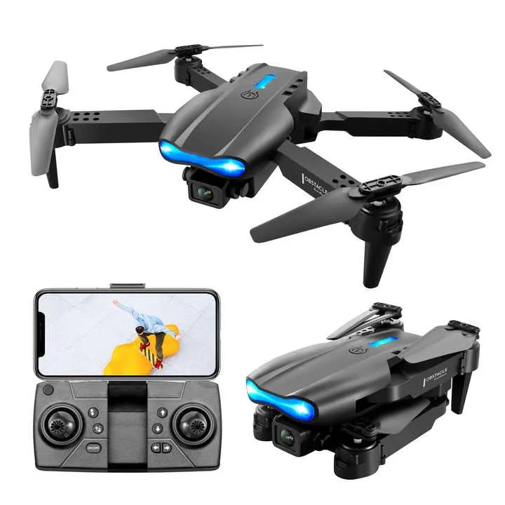 E99 Dual Camera Drone 4K UHD FPV – Remote & App Control, 150M Range