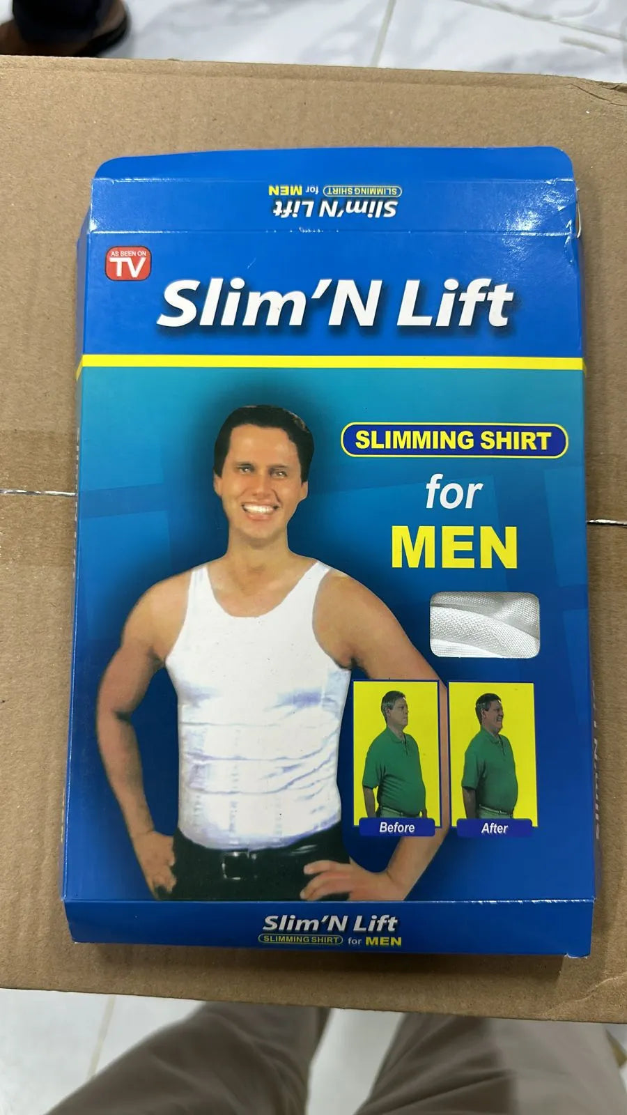 Men’s Slim N Lift Body Shaper Vest – Comfortable Shaping Underwear