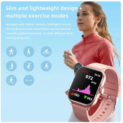 A58 Smart Watch 5-in-1 Couple Set – Health, Style & Bluetooth Call