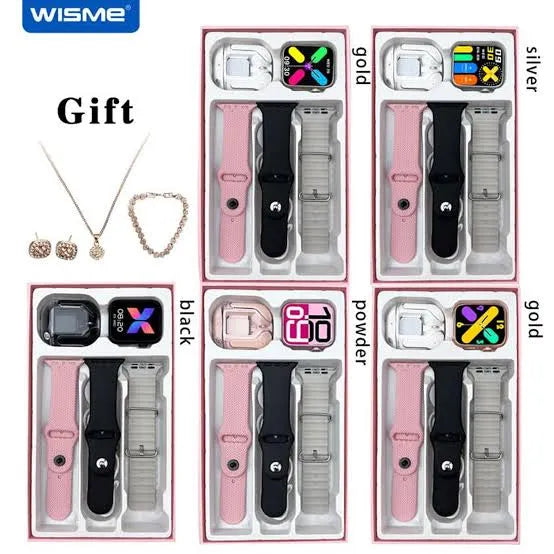 WISME WS X18 Mini Smartwatch – Women’s Health & Multi-Sport Tracker