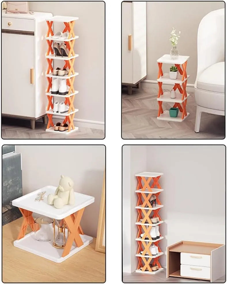 Foldable Shoe Rack – Sturdy, Easy Assembly & Compact Storage Solution