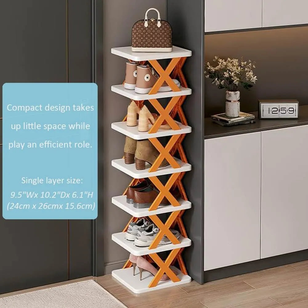 Foldable Shoe Rack – Sturdy, Easy Assembly & Compact Storage Solution